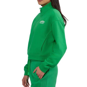 PAJAR PEARSON WOMEN'S ESSENTIAL FIT HALF-ZIP PULLOVER SWEATSHIRT MEDIUM GREEN